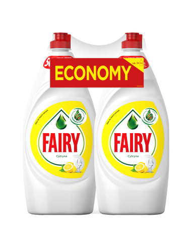 Fairy Nõudepesuvedelik Lemon 2 x 900 ml