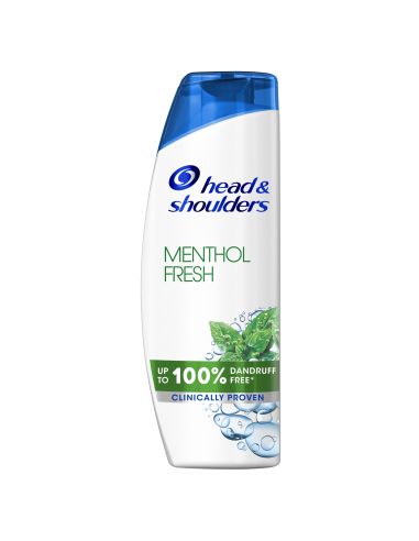 KAST 6 tk! Head & Shoulders Šampoon Menthol Fresh, 250 ml