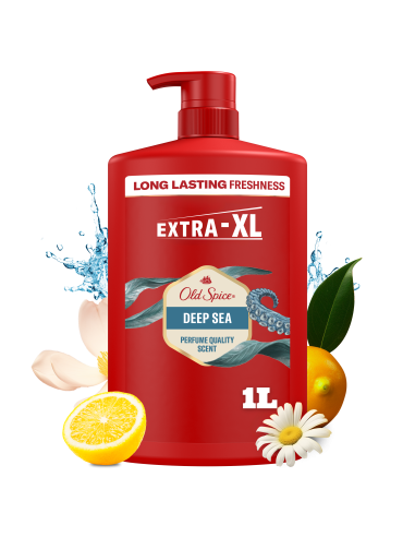 Old Spice Deep Sea Meeste Dušigeel Ja Šampoon, 1000ml 