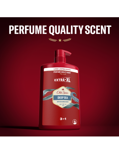 KAST 4 tk! Old Spice Deep Sea Meeste Dušigeel...