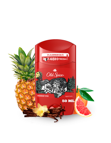 KAST 6 tk! Old Spice Wolfthorn Meeste Pulkdeodorant, 50 ml