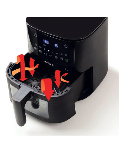 4633 Ariete Airy Fryer 4L kuumaõhufritüür must