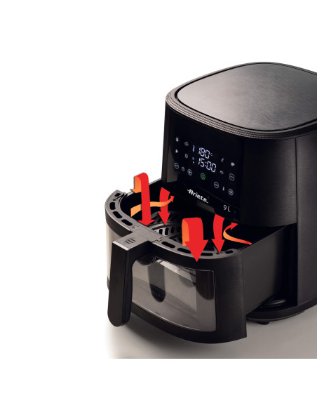 4630 Ariete Airy Fryer 9L kuumaõhufritüür must