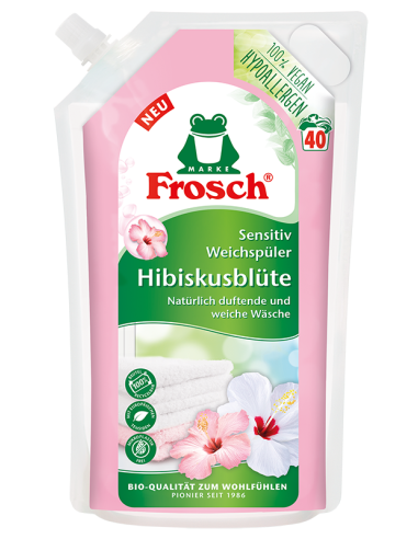 KAST 8 tk! Frosch pesuloputusvahend hibiski õis 1 l