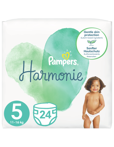 KAST 4 tk! Pampers Harmonie Mähkmed, Suurus 5, 24 Mähet, 11kg-16kg