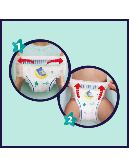 Pampers Night Pants Püksmähkmed, Suurus 4, 100 Mähet, 9kg-15kg