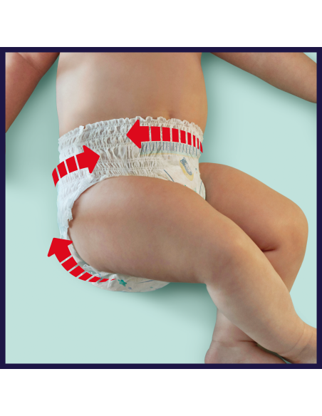 Pampers Night Pants Püksmähkmed, Suurus 4, 100 Mähet, 9kg-15kg