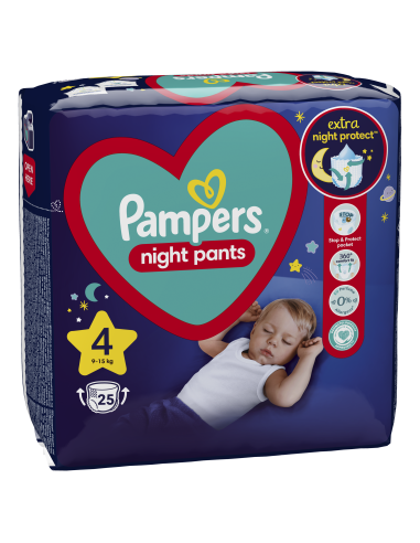 Pampers Night Pants Püksmähkmed, Suurus 4, 100...
