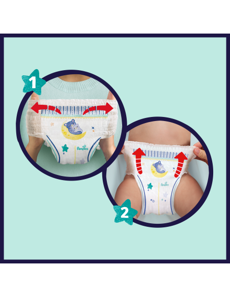 Pampers Night Pants Püksmähkmed, Suurus 6, 76 Mähet, 15+ kg