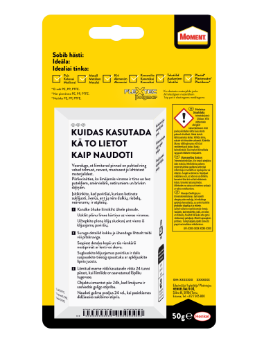 KAST 12 tk! Moment 100% universaalliim 50g