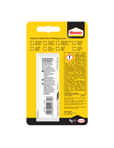 KAST 12 tk! Moment 100% gel 8g