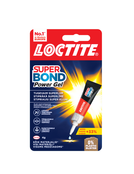 KAST 12 tk! Super Bond Power Gel 4g