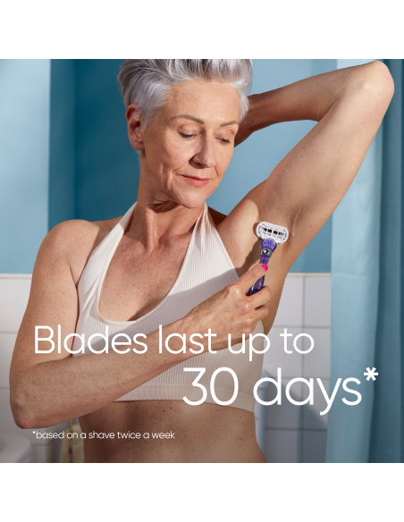 KAST 6 tk! Gillette Venus Deluxe Smooth Swirl Raseerija + Varutera 1 tk