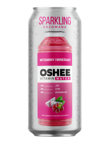 KAST 12 tk! OSHEE Vitamiinivesi Sparkling Vitam.&Miner. 500ml  +PANT