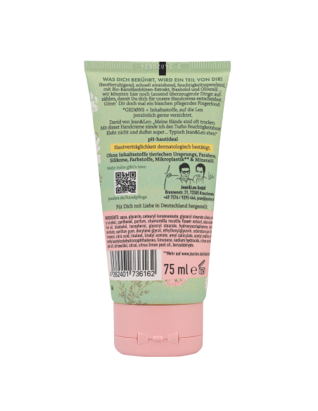 KAST 10 tk! Jean&Len toitev kätekreem kummel ja oliiviõli 75 ml