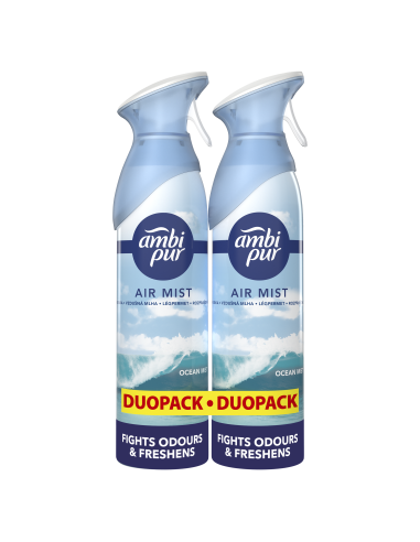 KAST 4 tk! Ambi Pur Ocean Mist õhuvärskendaja, 2 x 185 ml