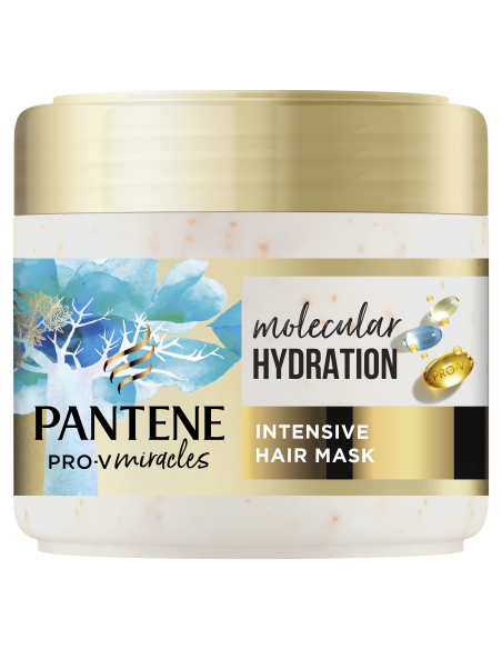 Pantene Hydration Glow Juuksemask, 300 ml