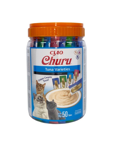 Inaba Churu kassimaius 50x14g (700g) tuunikala segu