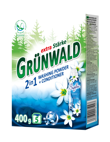 Grünwald pesupulber 2in1 400 g