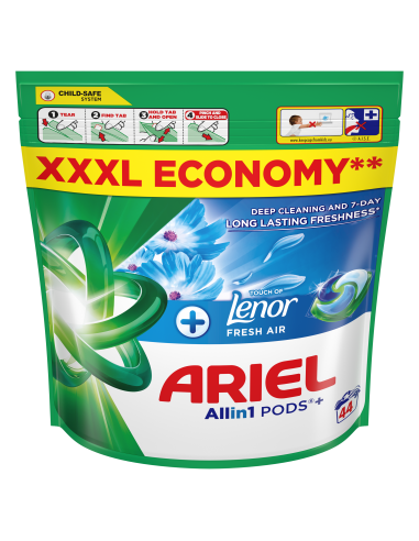 Ariel All-in-1 PODS +Touch of Fresh Air Lenor...