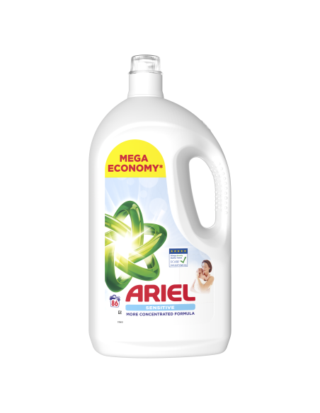 Ariel Sensitive Pesugeel, 86 Pesukorda, 3.87 L