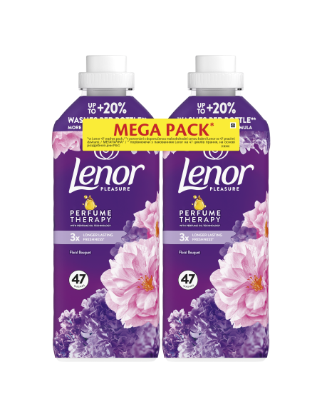 LENOR Pesuloputusvahend Floral Bouquet 2 x 987 ml (94 Pesukorda)