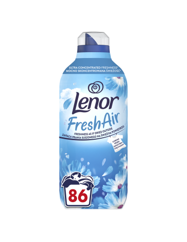 KAST 6 tk! LENOR Pesuloputusvahend Fresh Wind 1.204 L (86 Pesukorda)