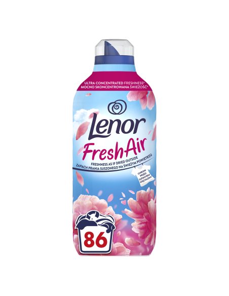 KAST 6 tk! LENOR Pesuloputusvahend Pink Blossom 1.204 L (86 Pesukorda)