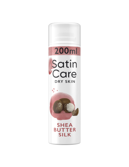 Gillette Raseerimisgeel Satin Care, Shea Butter, 200 ml