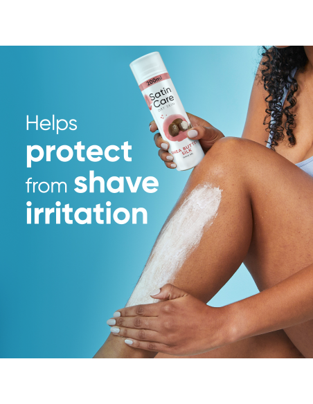 Gillette Raseerimisgeel Satin Care, Shea Butter, 200 ml