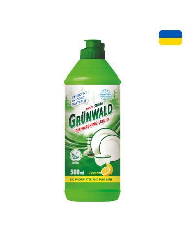 KAST 24 tk! Grünwald nõudepesuvahend sidrun 500 ml