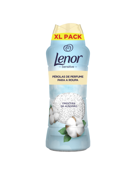 KAST 6 tk! LENOR Lõhnagraanulid Sensitive Cotton Fresh 495 g (41 Pesukorda)