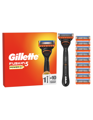 KAST 13 tk! Gillette Fusion5 Power Raseerija Meestele + 10 Tera