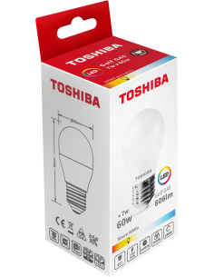 KAST 10 tk! Toshiba LED 7W...