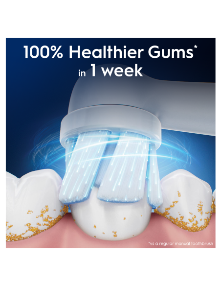 SWF-4 Oral-B GentleCare White Varuharjad, 4 tk