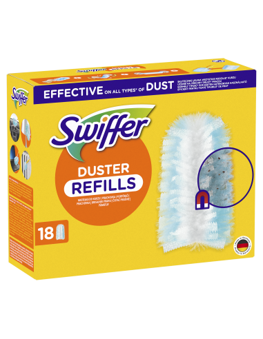 Swiffer Duster Varuharjad, 18 tk