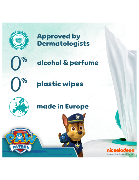 Pampers Harmonie Aqua Baby Niisked Beebisalvrätid, 15 Pakki, 720 Salvrätti