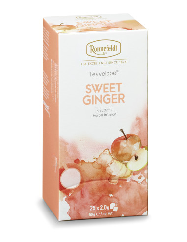 KAST 6 tk! Ronnefeldt ümbrikutee Sweet Ginger 25tk