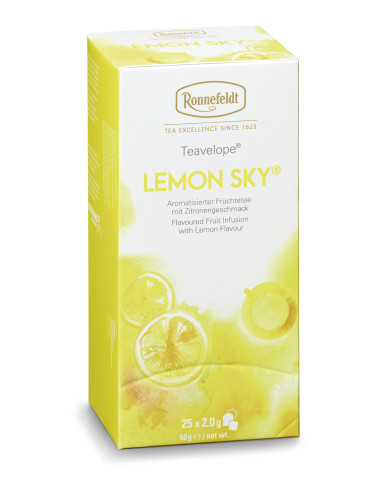KAST 6 tk! Ronnefeldt ümbrikutee Lemon Sky 25tk