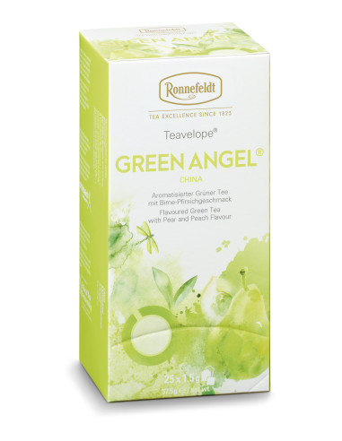 KAST 6 tk! Ronnefeldt ümbrikutee Green Angel 25tk