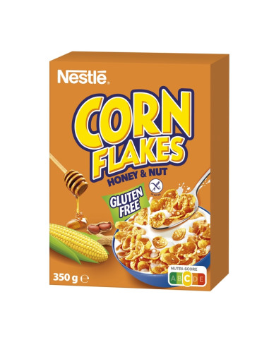 KAST 16 tk! NESTLÉ Corn Flakes mee/pähkli, gluteenivaba 350 g
