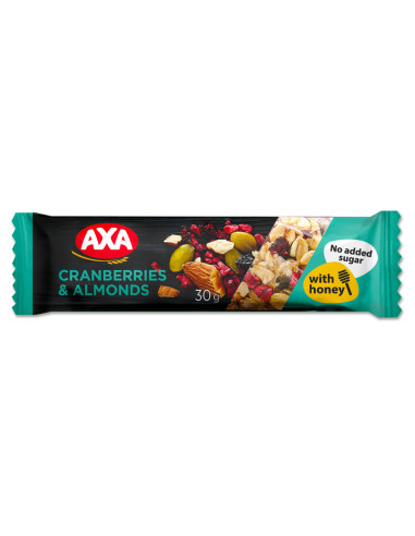 AXA batoon jõhvika, mandli, teravilja ja meega 30g