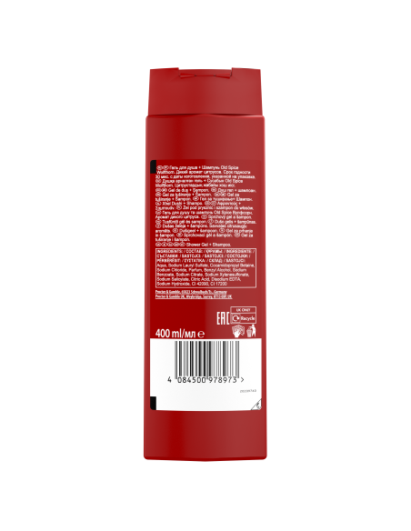 Old Spice Wolfthorn Meeste Dušigeel, 400 ml 