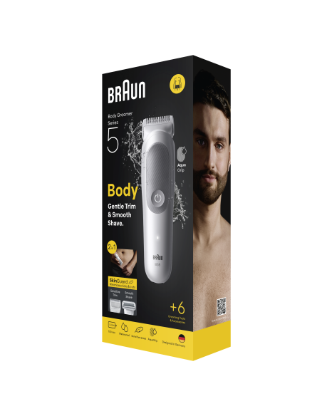BG5550 Braun kehakarvade raseerimisseade (trimmer / piirel / pardel)