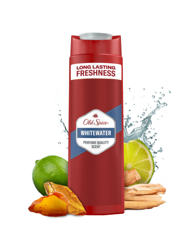 KAST 6 tk! Old Spice Whitewater Meeste Dušigeel, 400 ml