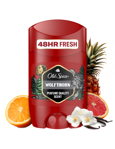 KAST 6 tk! Old Spice Wolfthorn Meeste Pulkdeodorant, 50 ml