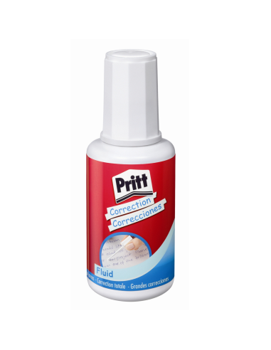 Pritt korrektuurvedelik pintsliga 20 ml