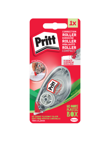 KAST 10 tk! Pritt korrektuurroller Compact 4,2 mm x 10 m