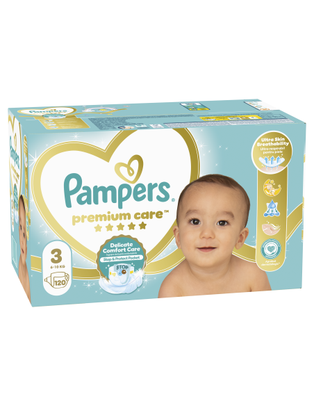 Pampers Premium Care Mähkmed, Suurus 3 (Midi), 6–10 Kg, 120 Mähet