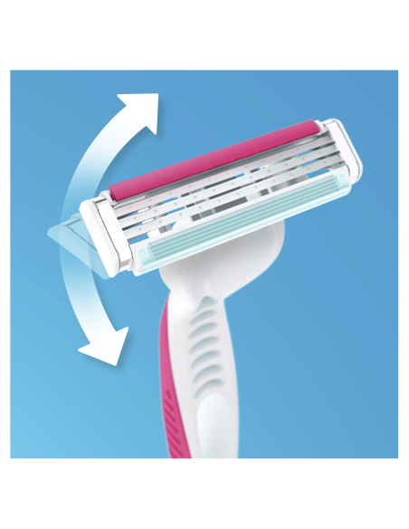 KAST 6 tk! Gillette Venus3 Naiste Ühekordsed Raseerijad, 6 Tk Pakis